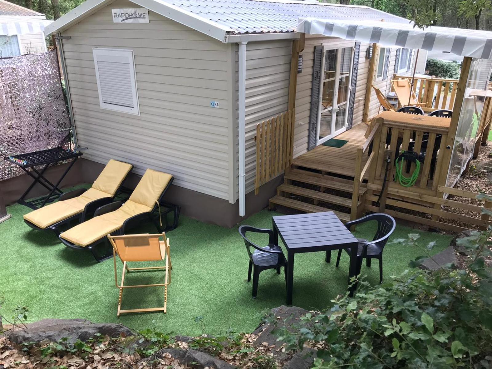 Mobil Home Tout Confort 3 Chambres Camping Les Pierres Couchees Saint-Brevin-les-Pins Exterior photo